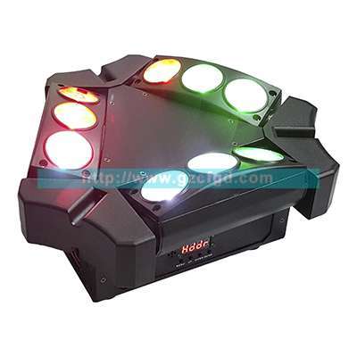 9顆10W LED迷你蜘蛛燈